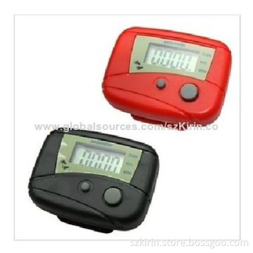 Pedometer Promotional Gift, Sports Products, Step Counter to 99999, Counter Distance